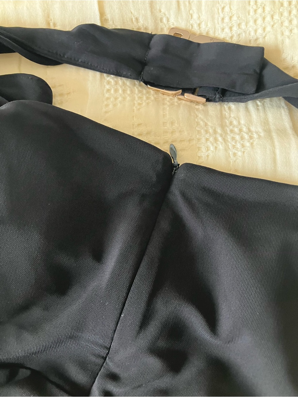WHBM Black Halter Sleek Maxi Dress Size 6 - Picture 15 of 15